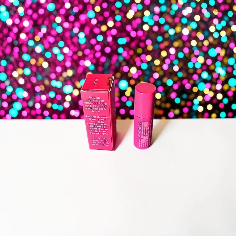BENEFIT COSMETICS Play Daze Airy Liquid Blush in Willa 0.07 fl oz NIB
